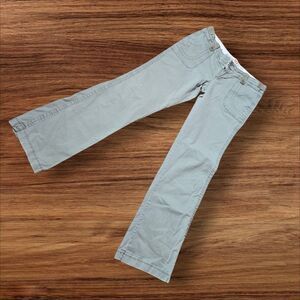 Mossimo Olive Green Bootcut Lower Rise Y2k Pants 32 Length